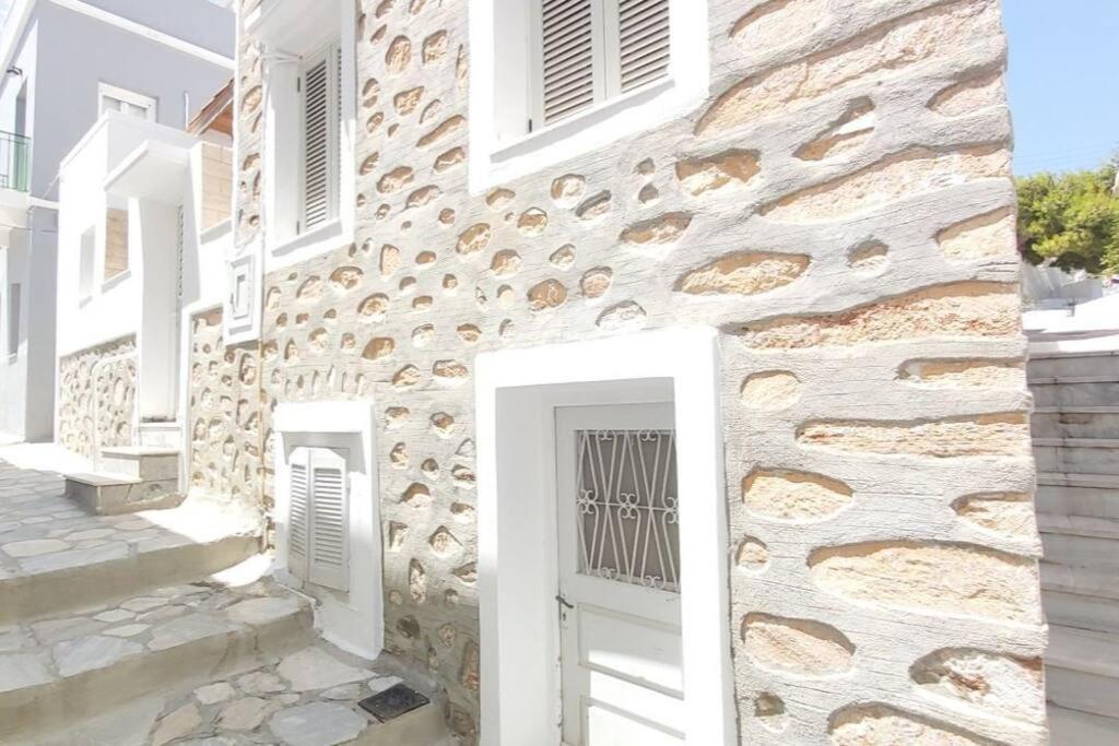 Syros Stone Yard House Villa Ermoupoli Exterior photo